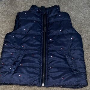 Kids Tommy Hilfiger Navy Puffer Vest